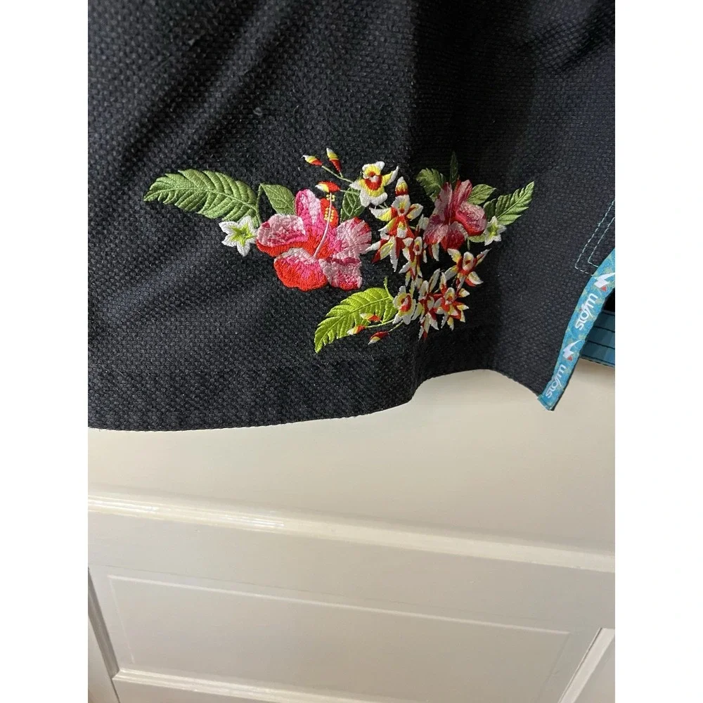 Storm Kimonos Jiu Jitsu Eden Black F4 Gi Complete With Pants
